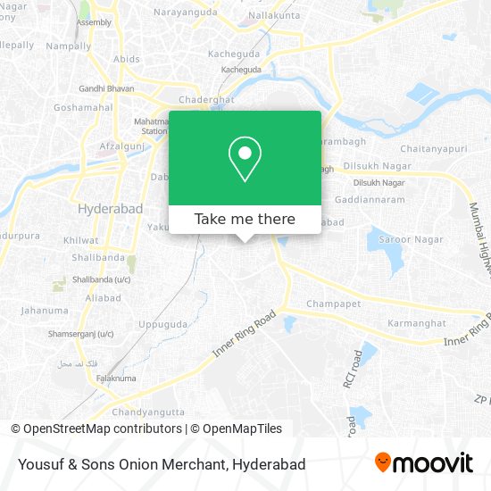 Yousuf & Sons Onion Merchant map