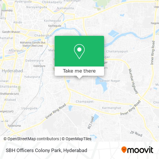 SBH Officers Colony Park map