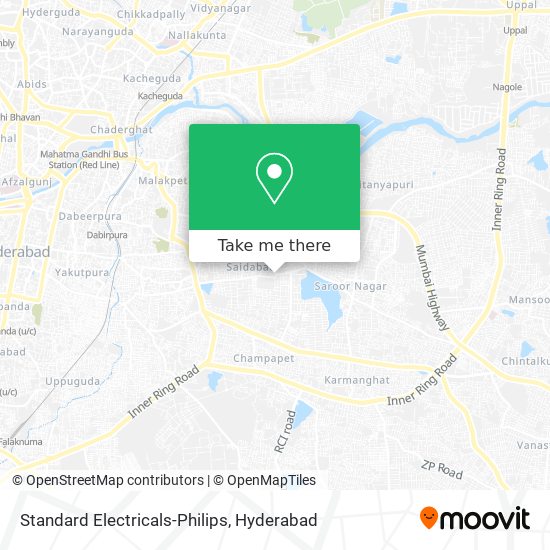 Standard Electricals-Philips map