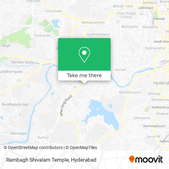 Rambagh Shivalam Temple map