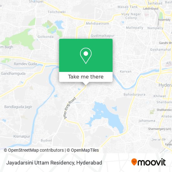 Jayadarsini Uttam Residency map