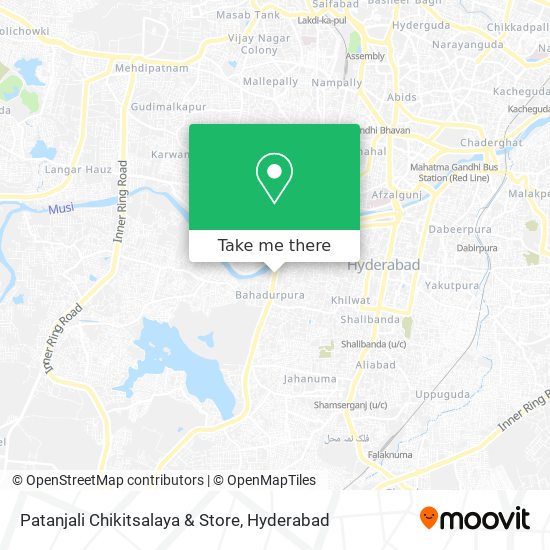 Patanjali Chikitsalaya & Store map