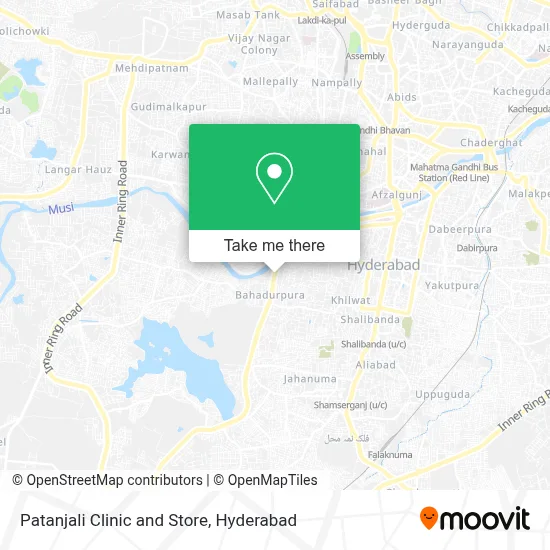 Patanjali Chikitsalaya & Store map