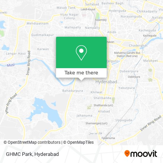 GHMC Park map