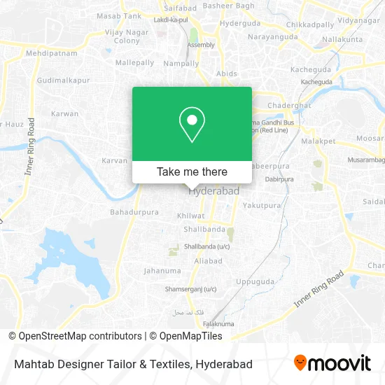 Mahtab Designer Tailor & Textiles map