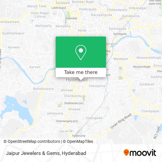 Jaipur Jewelers & Gems map