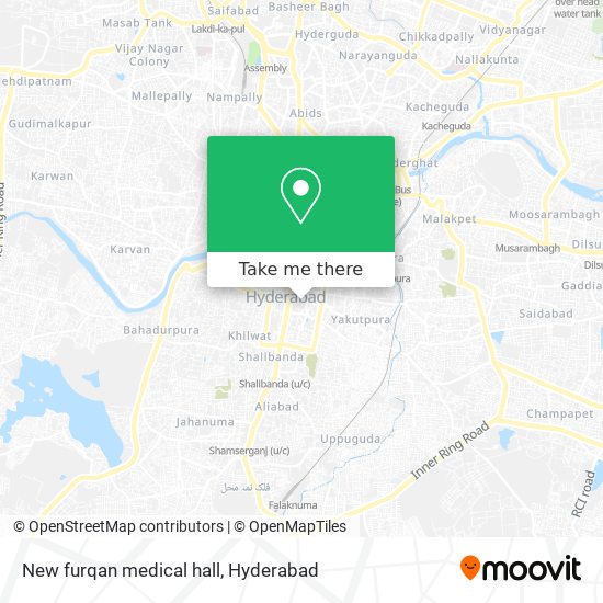 New furqan medical hall map