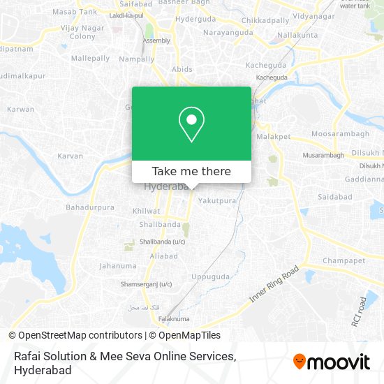Rafai Solution & Mee Seva Online Services map
