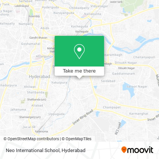 Neo International School map