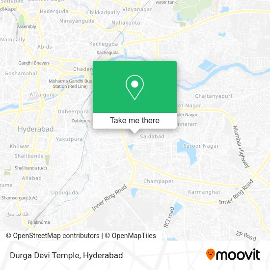 Durga Devi Temple map