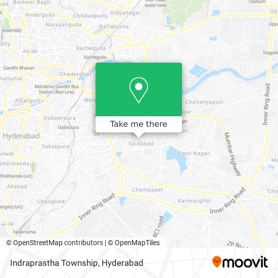 Indraprastha Township map