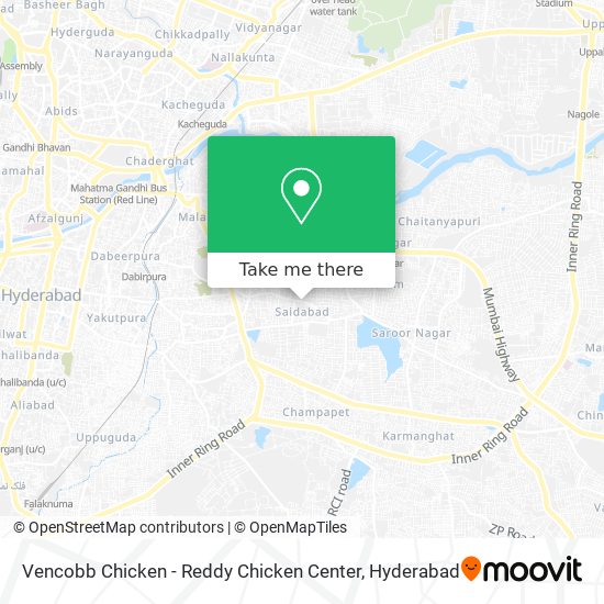 Vencobb Chicken - Reddy Chicken Center map