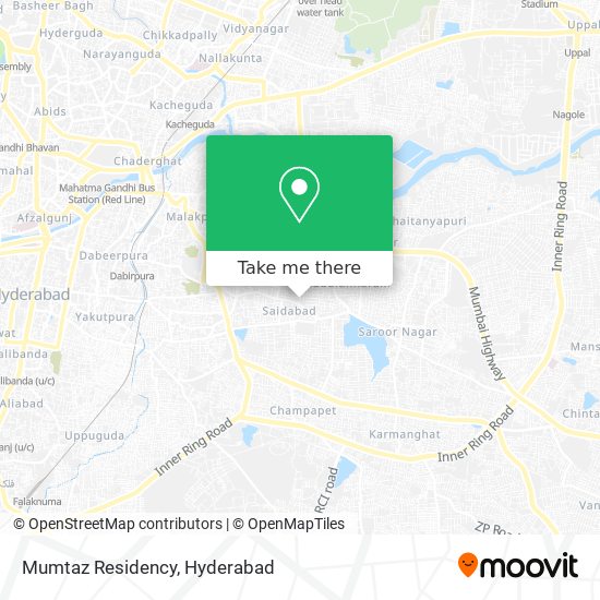 Mumtaz Residency map