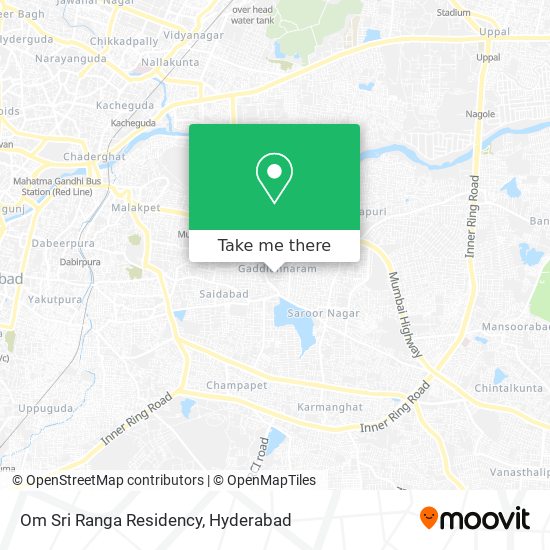 Om Sri Ranga Residency map