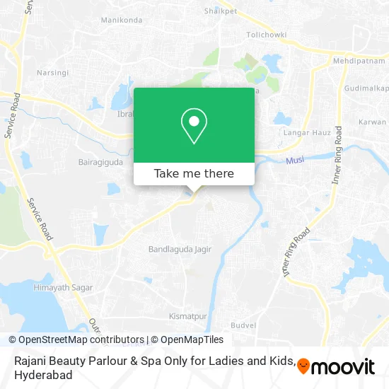 Rajani Beauty Parlour & Spa Only for Ladies and Kids map