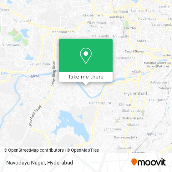 Navodaya Nagar map