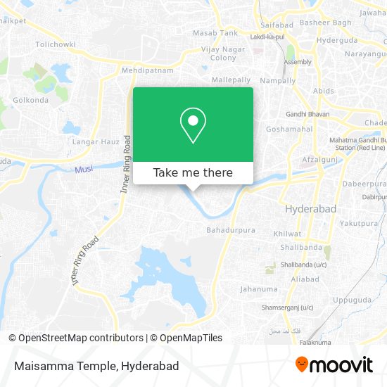 Maisamma Temple map