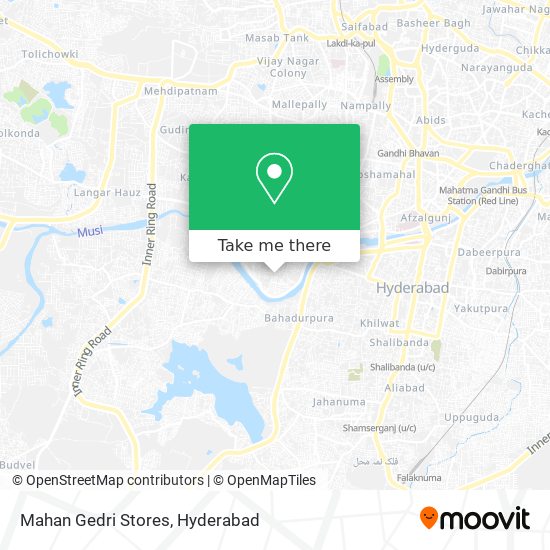 Mahan Gedri Stores map