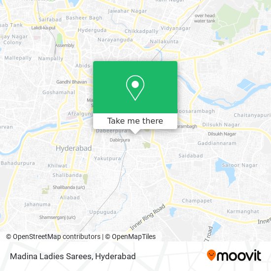 Madina Ladies Sarees map