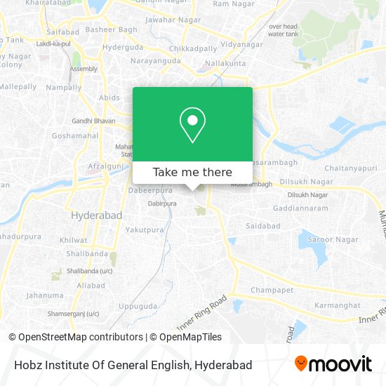 Hobz Institute Of General English map