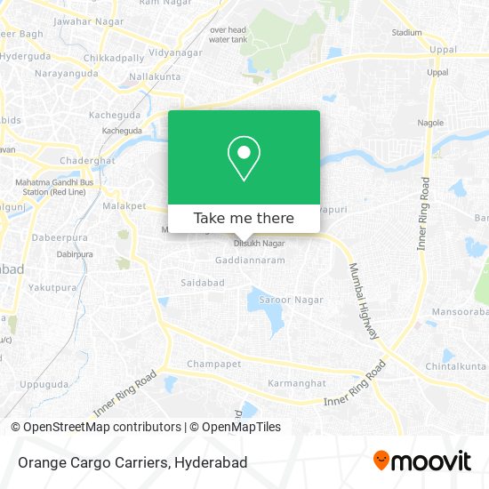 Orange Cargo Carriers map