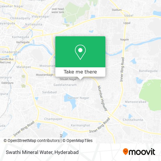 Swathi Mineral Water map