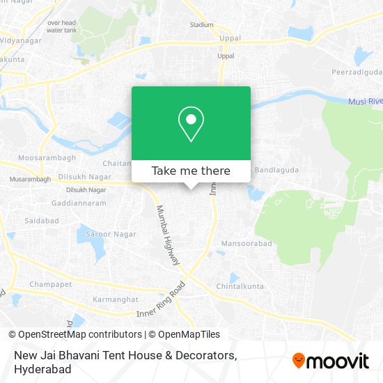 New Jai Bhavani Tent House & Decorators map