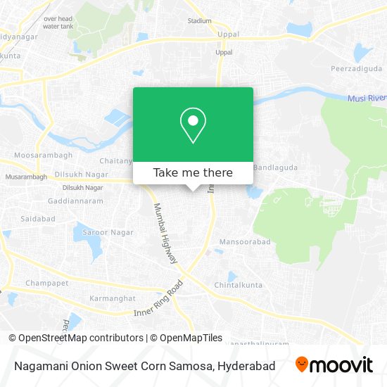 Nagamani Onion Sweet Corn Samosa map