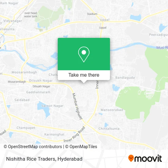 Nishitha Rice Traders map