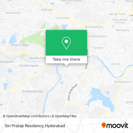 Siri Pratap Residency map