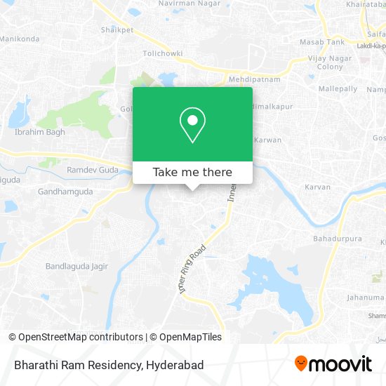 Bharathi Ram Residency map