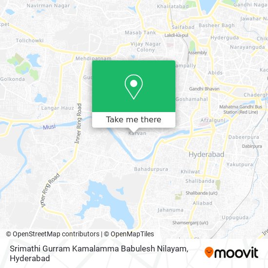 Srimathi Gurram Kamalamma Babulesh Nilayam map