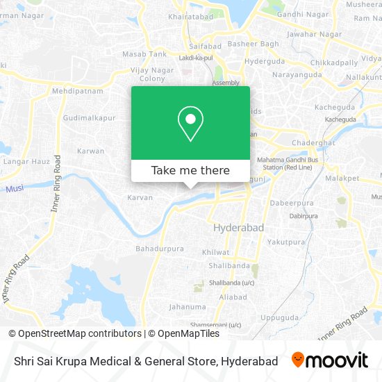 Shri Sai Krupa Medical & General Store map