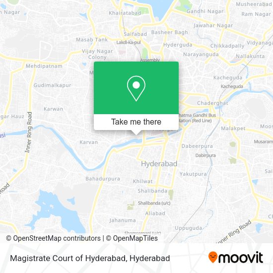 Magistrate Court of Hyderabad map