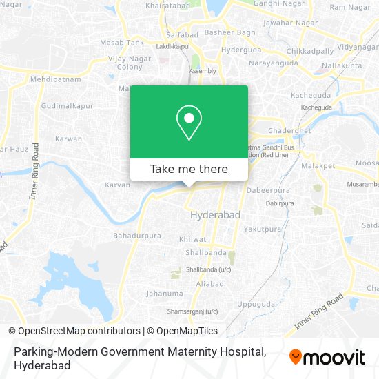 Parking-Modern Government Maternity Hospital map