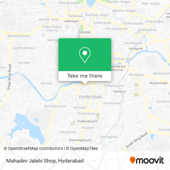 Mahadev Jalebi Shop map