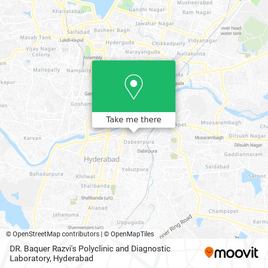 DR. Baquer Razvi's Polyclinic and Diagnostic Laboratory map