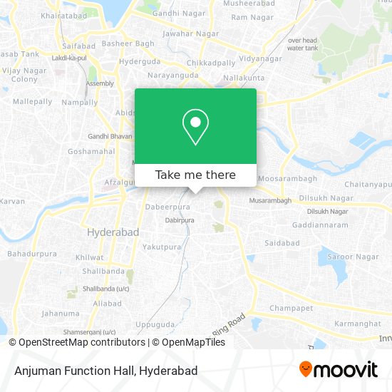 Anjuman Function Hall map