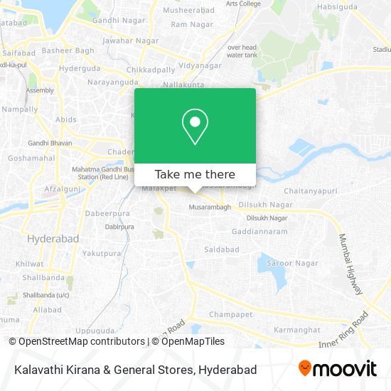 Kalavathi Kirana & General Stores map