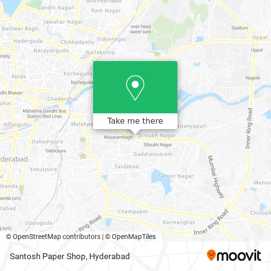 Santosh Paper Shop map