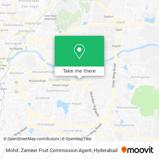 Mohd. Zameer Fruit Commission Agent map