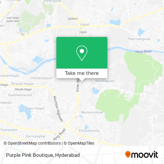 Purple Pink Boutique map