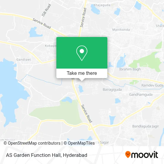 AS Garden Function Hall map