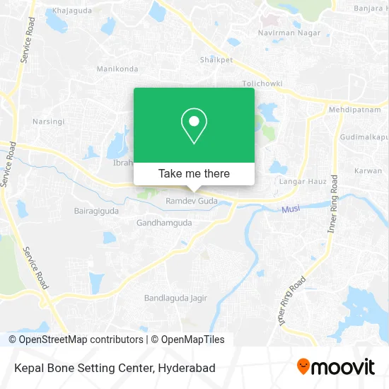 Kepal Bone Setting Center map