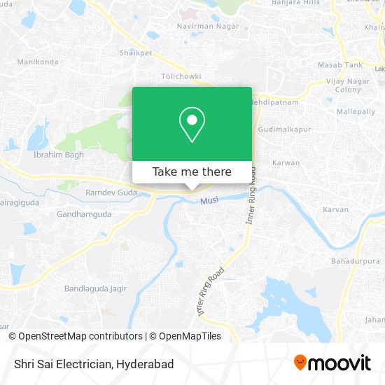 Shri Sai Electrician map