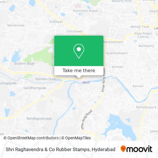 Shri Raghavendra & Co Rubber Stamps map