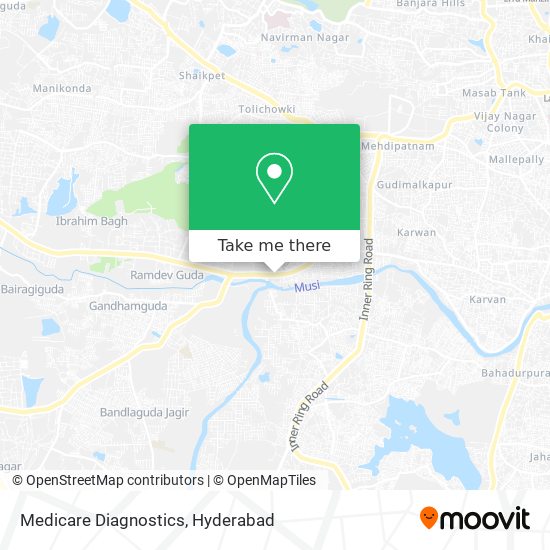 Medicare Diagnostics map