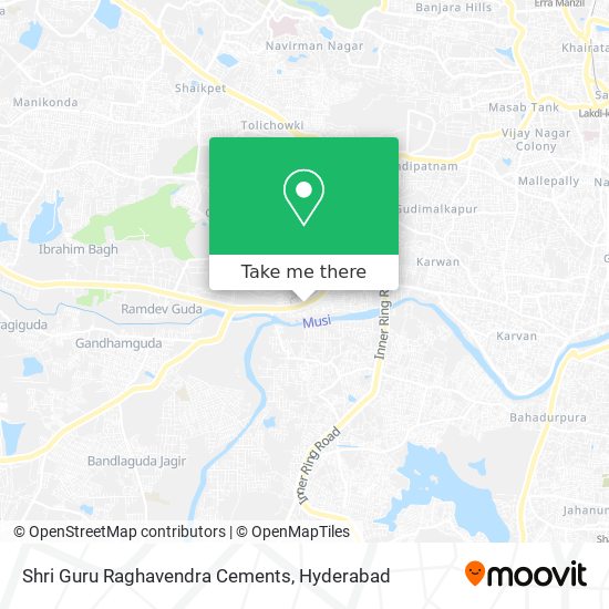 Shri Guru Raghavendra Cements map