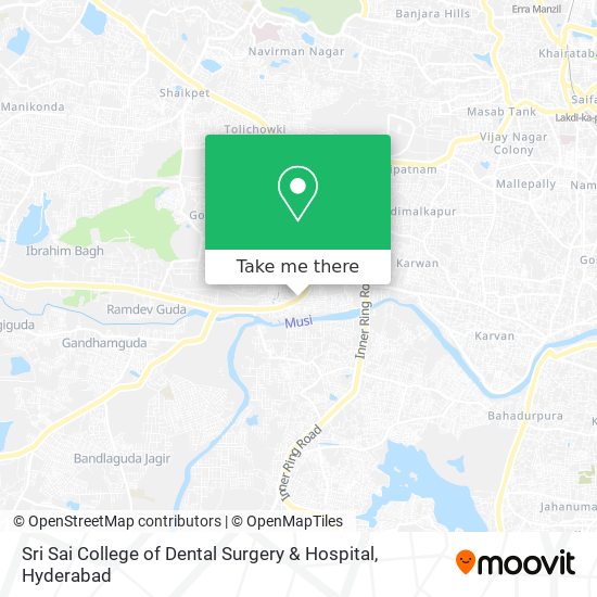 Sri Sai College of Dental Surgery & Hospital map