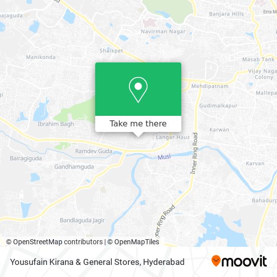 Yousufain Kirana & General Stores map